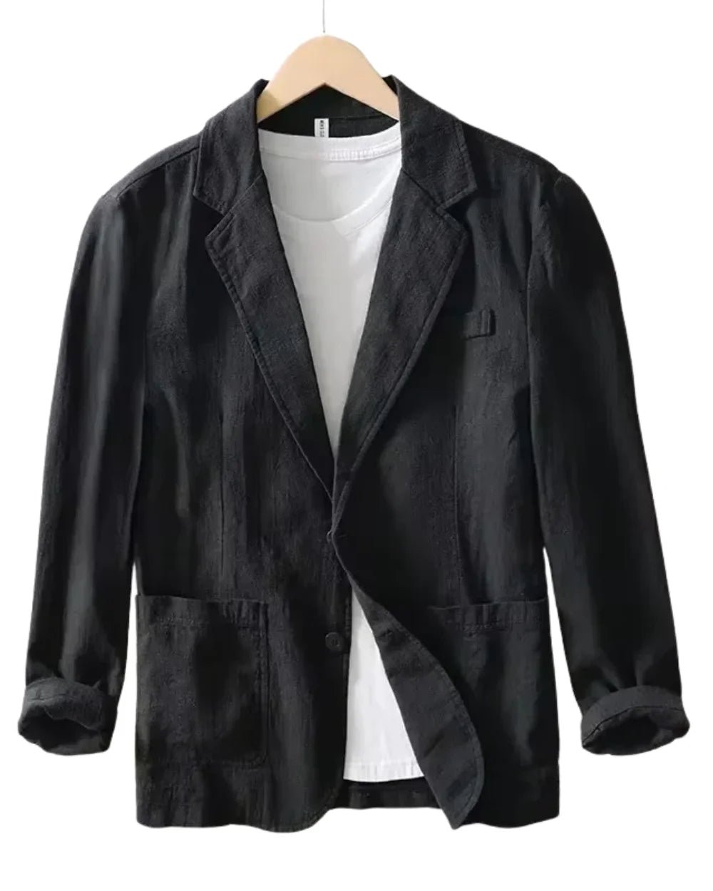 Classic Tailored Blazer - Gray
