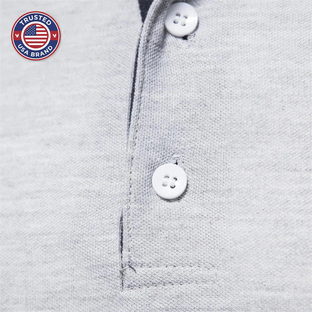 Women's cotton button-front winter collared blouse with giraffe embroidery - Dark Blue