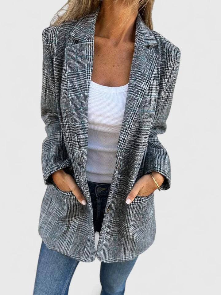 Comfortable Blazer - Brown