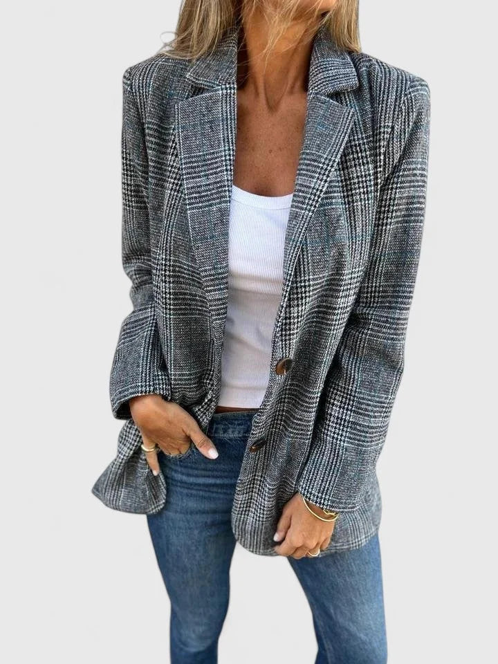 Comfortable Blazer - Brown