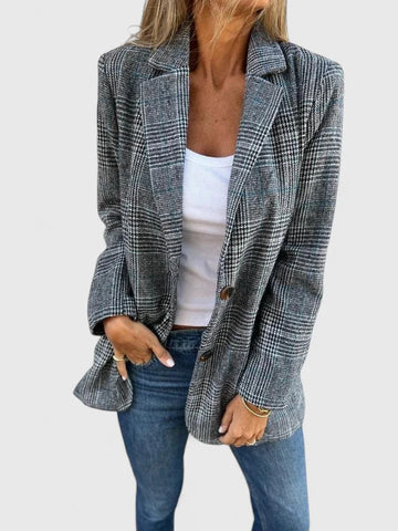 Comfortable Blazer - Brown