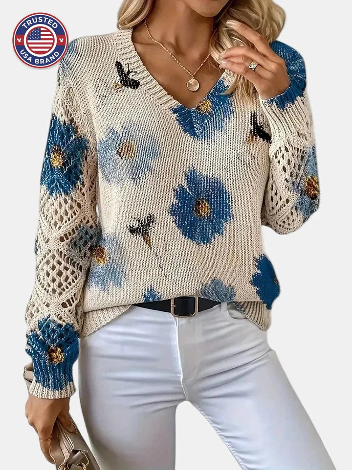 Comfortable Sweater - Blue