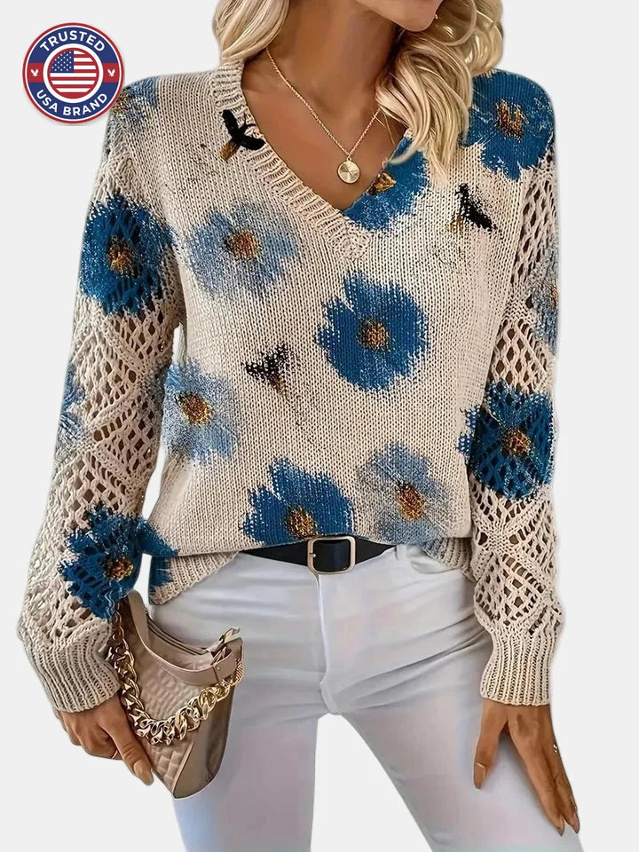 Comfortable Sweater - Blue