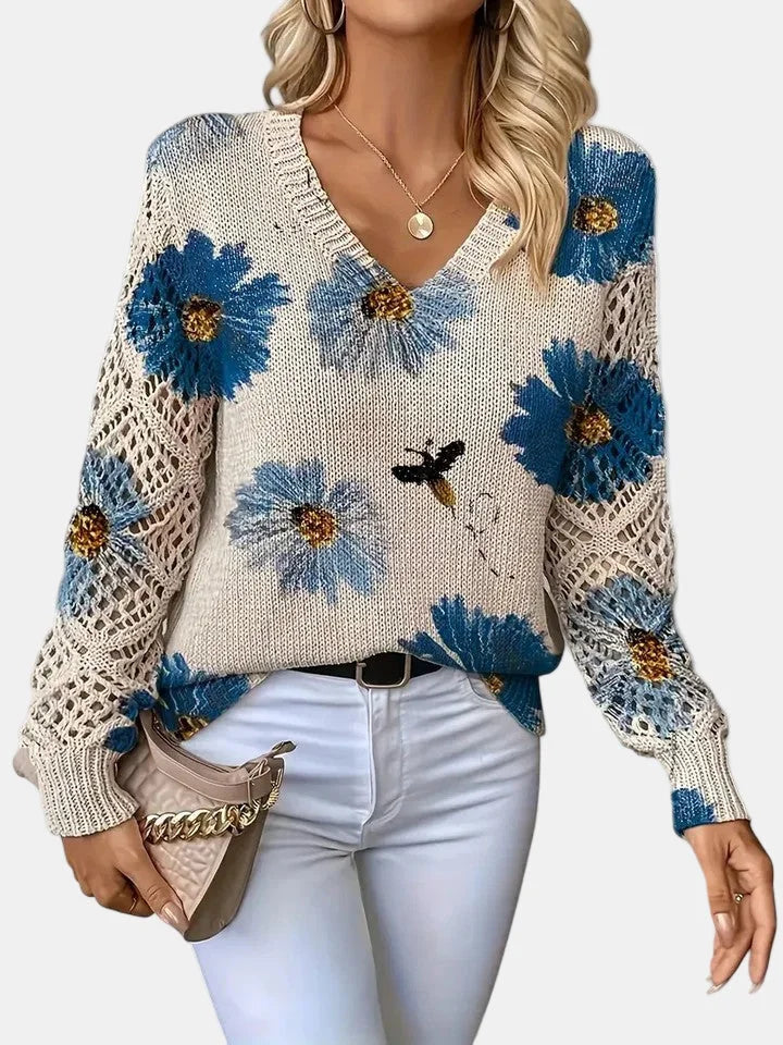 Comfortable Sweater - Blue