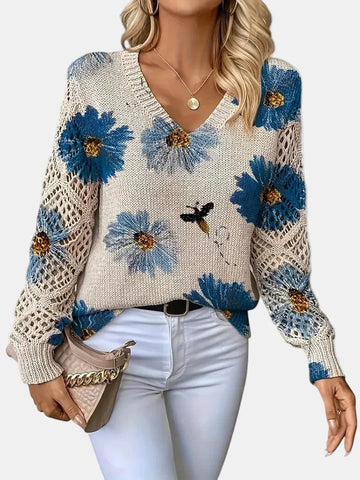 Comfortable Sweater - Blue