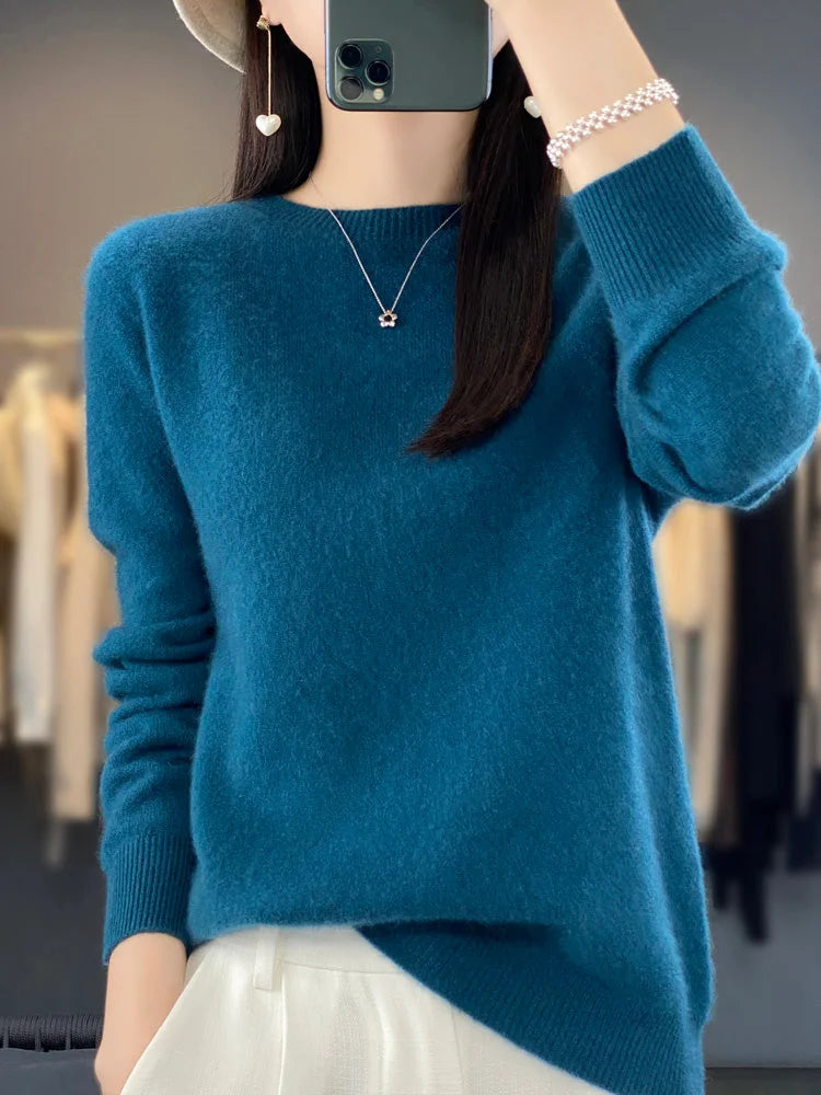 Comfortable Sweater - Turquoise