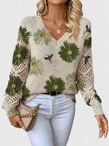 Elegant Cardigan - Blue