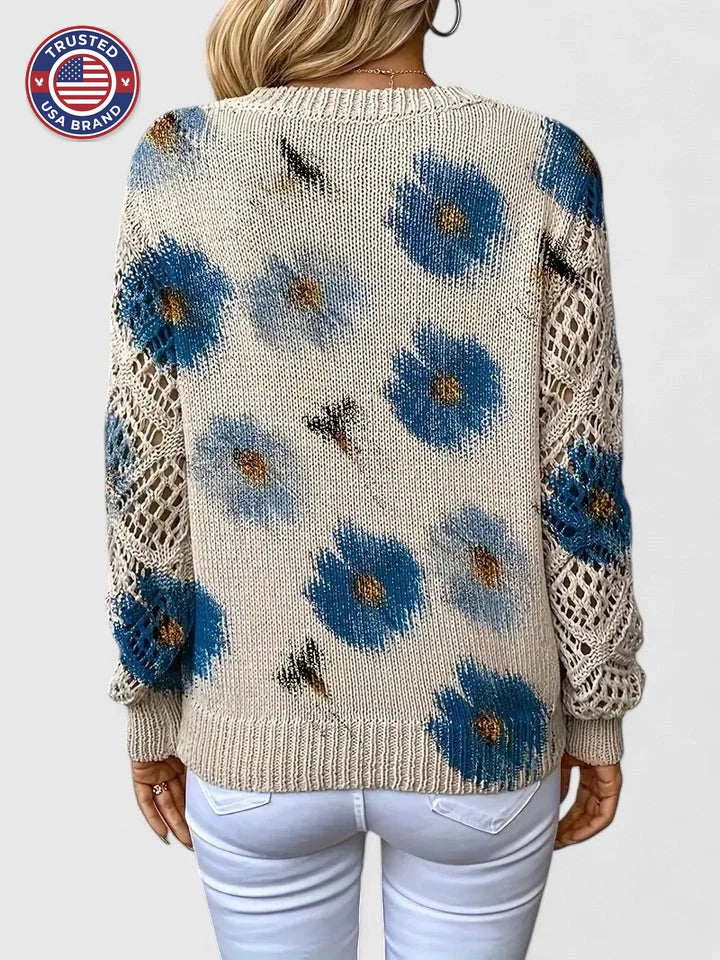 Elegant Cardigan - Blue