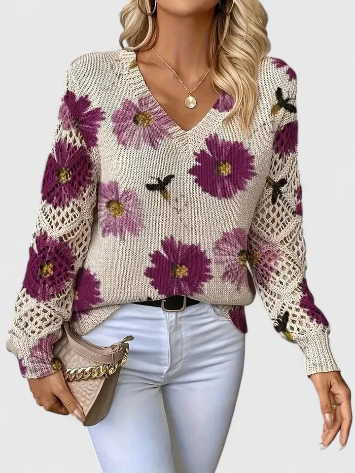 Elegant Cardigan - Blue