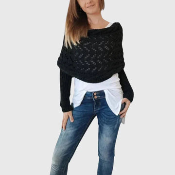 Elegant Scarf - Gray Green