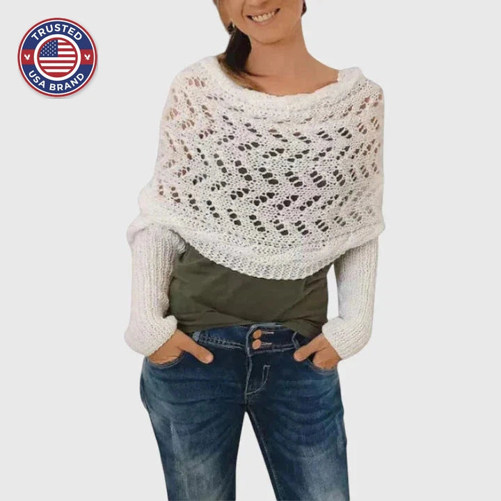 Elegant Scarf - Gray Green