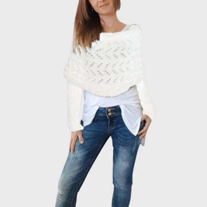 Elegant Scarf - Gray Green