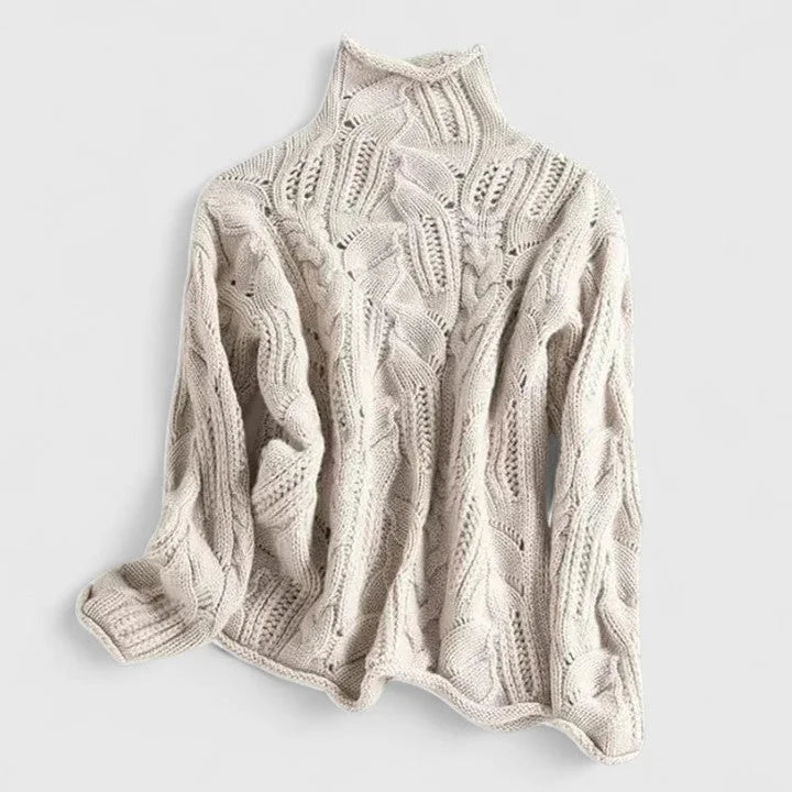 Elegant Sweater - Beige