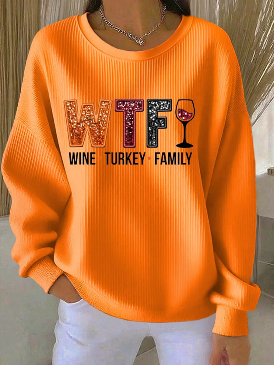 Thanksgiving Spirit Winter Sweatshirt