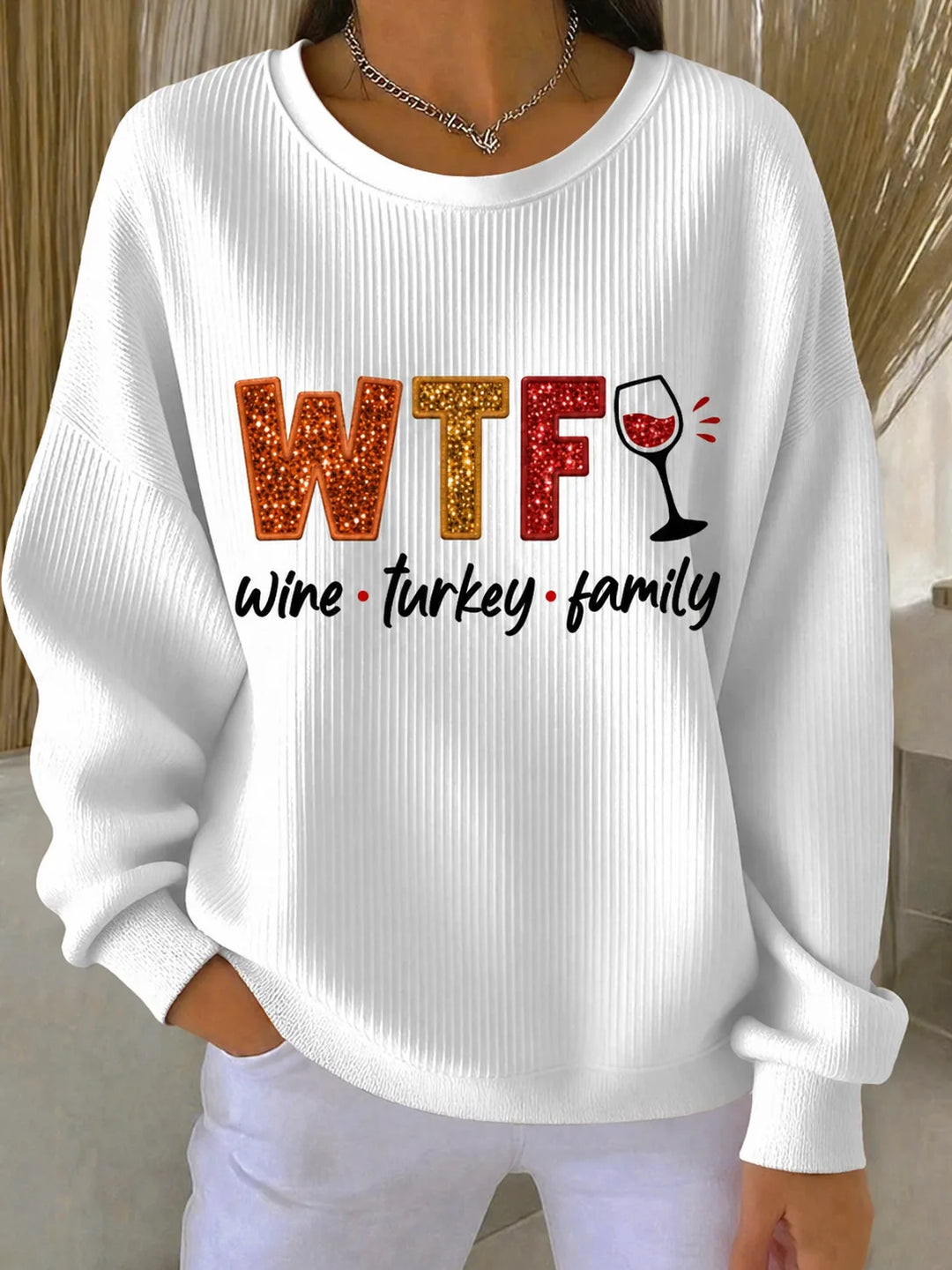 Thanksgiving Spirit Winter Sweatshirt