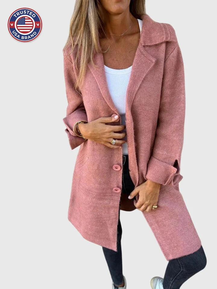 Winter Blazer With Buttons