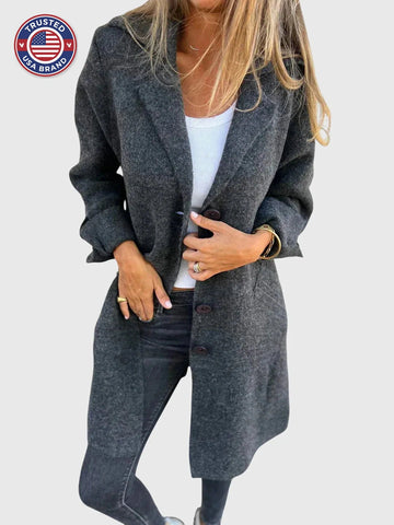 Winter Blazer With Buttons