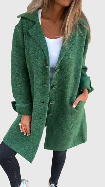 Winter Blazer With Buttons