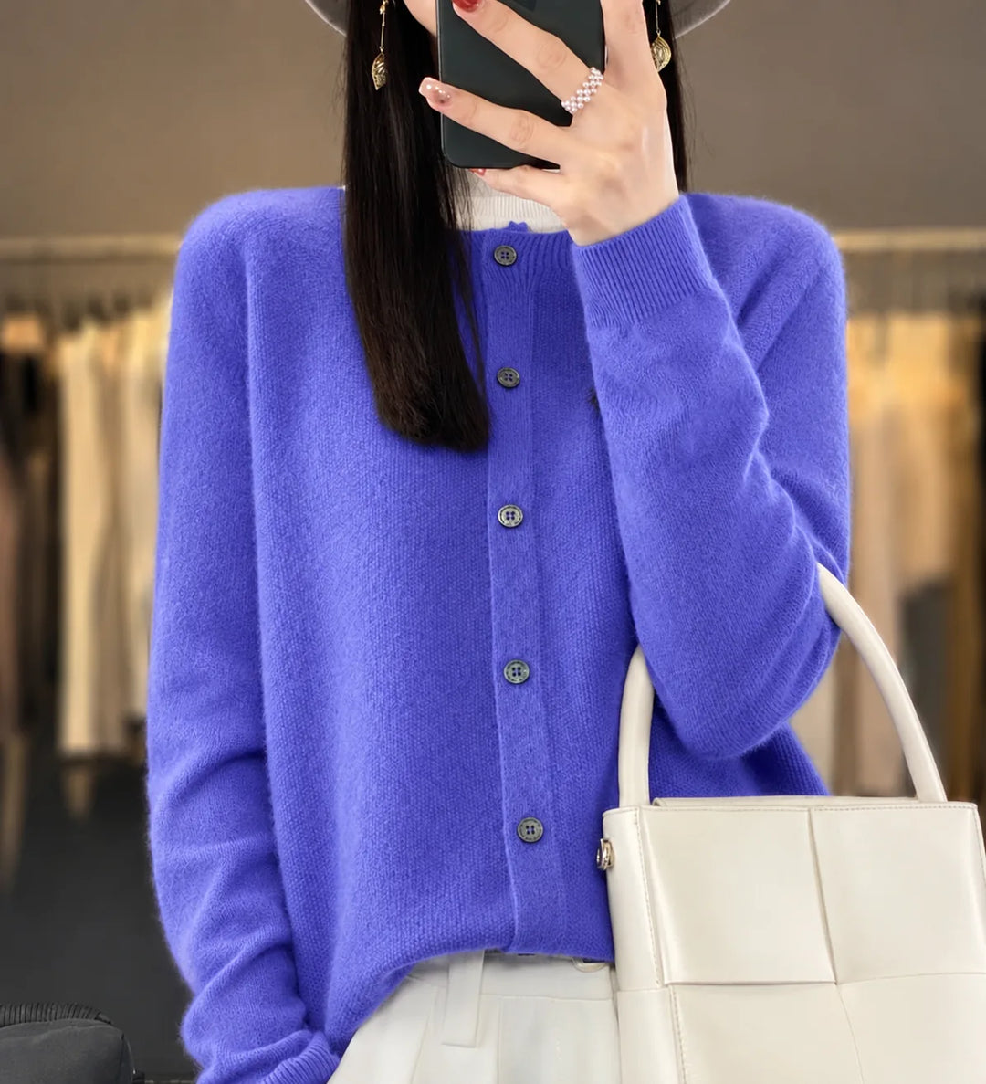 Buttoned Winter Cardigan
