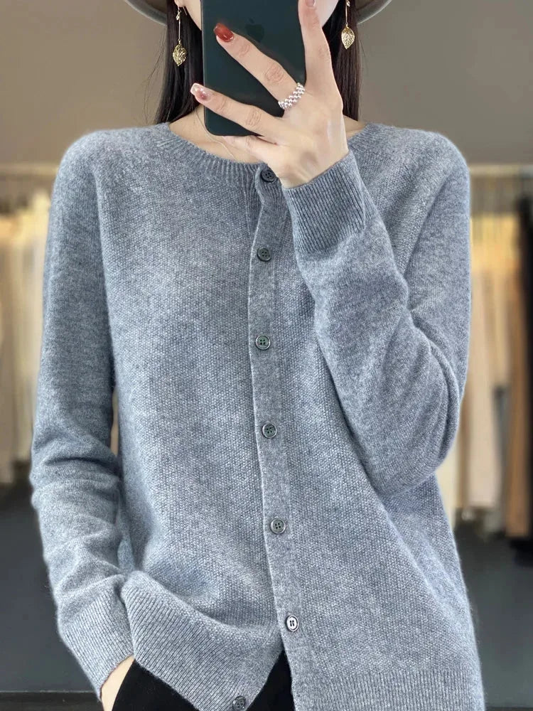 Buttoned Winter Cardigan