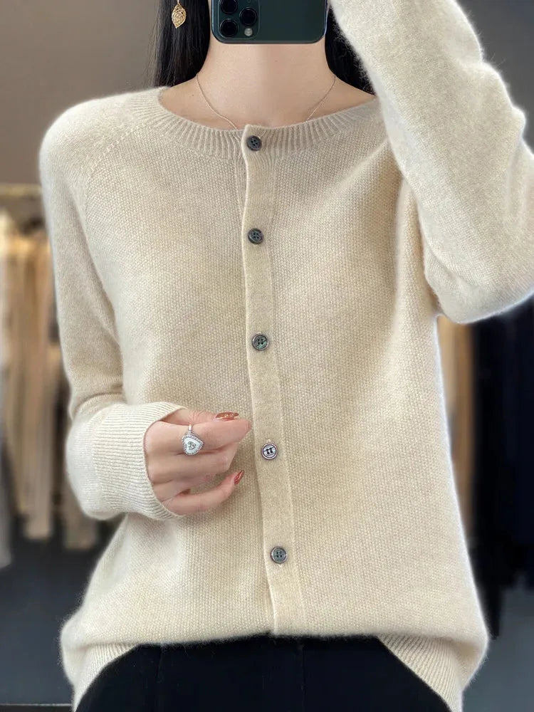 Buttoned Winter Cardigan
