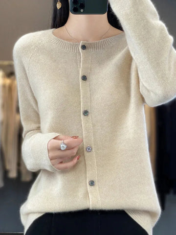 Buttoned Winter Cardigan