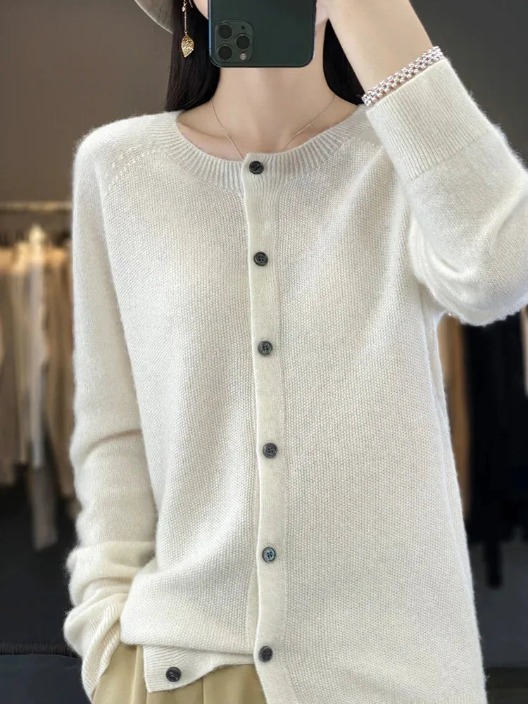Buttoned Winter Cardigan