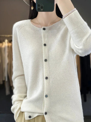 Buttoned Winter Cardigan