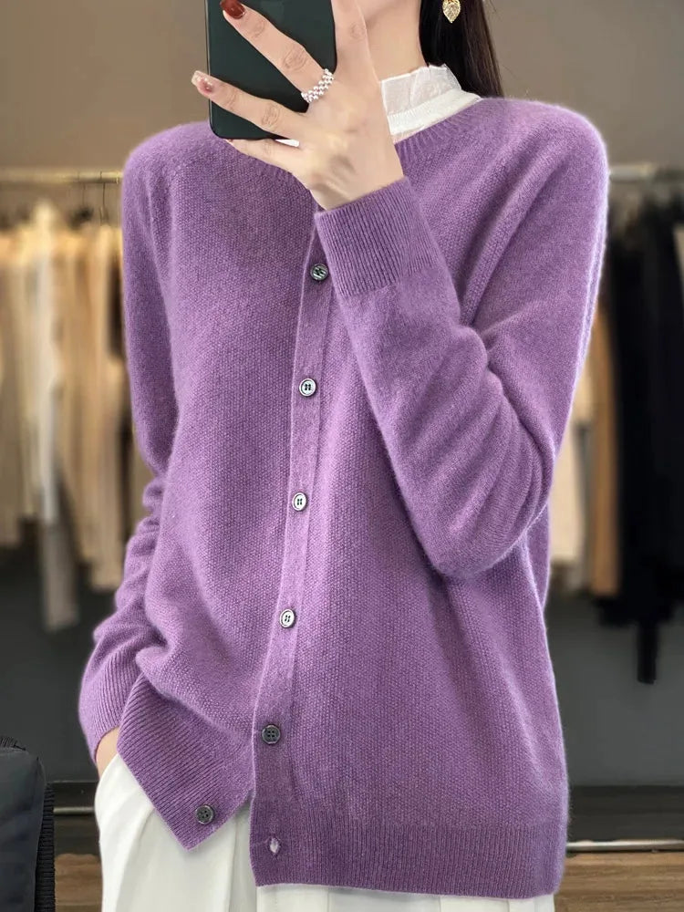Buttoned Winter Cardigan