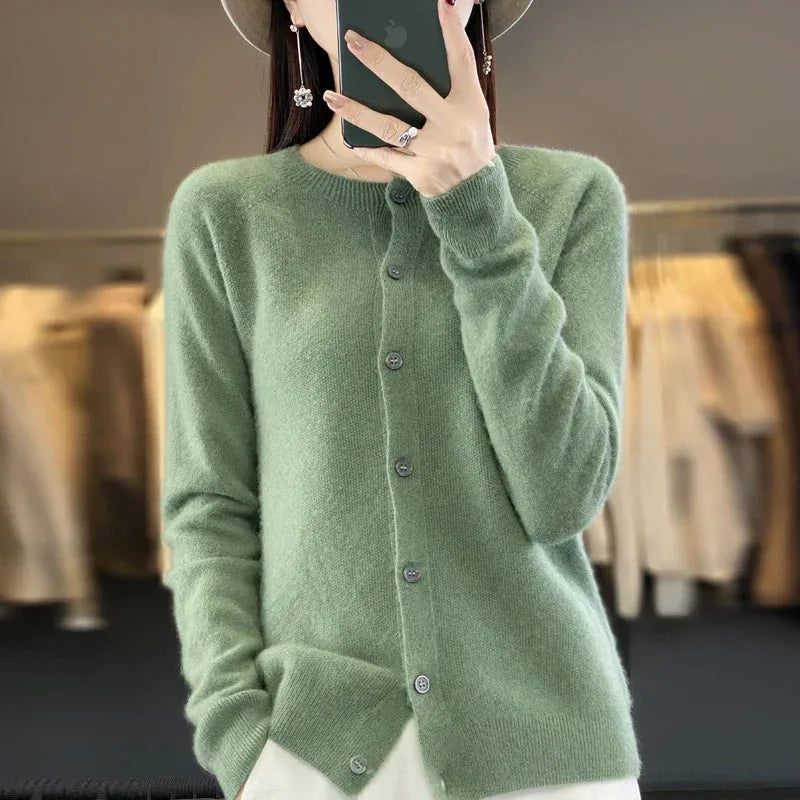 Buttoned Winter Cardigan
