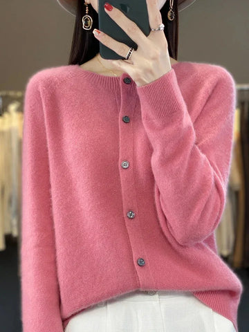Buttoned Winter Cardigan