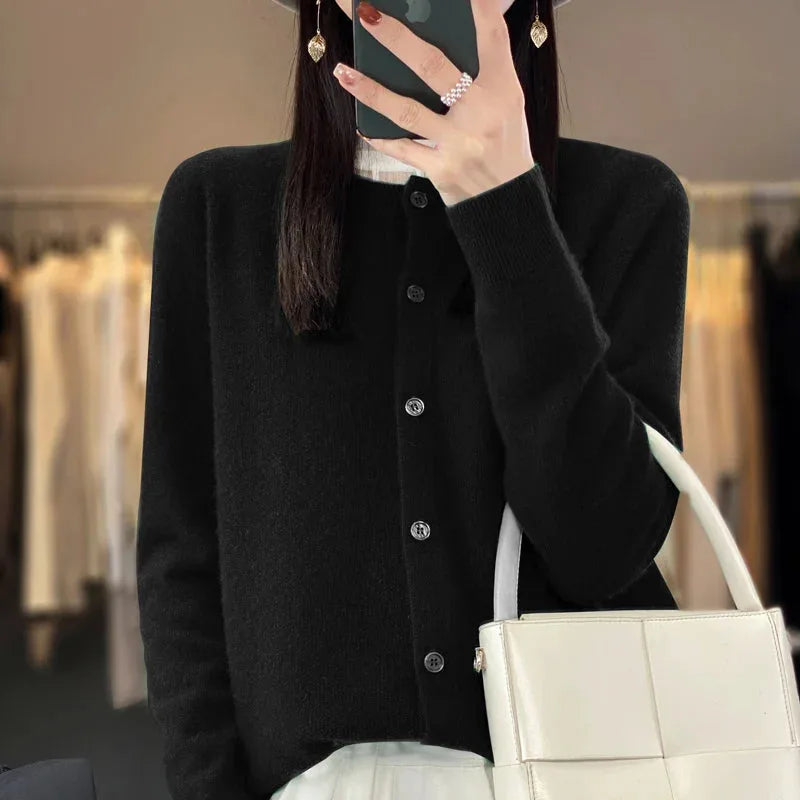 Buttoned Winter Cardigan