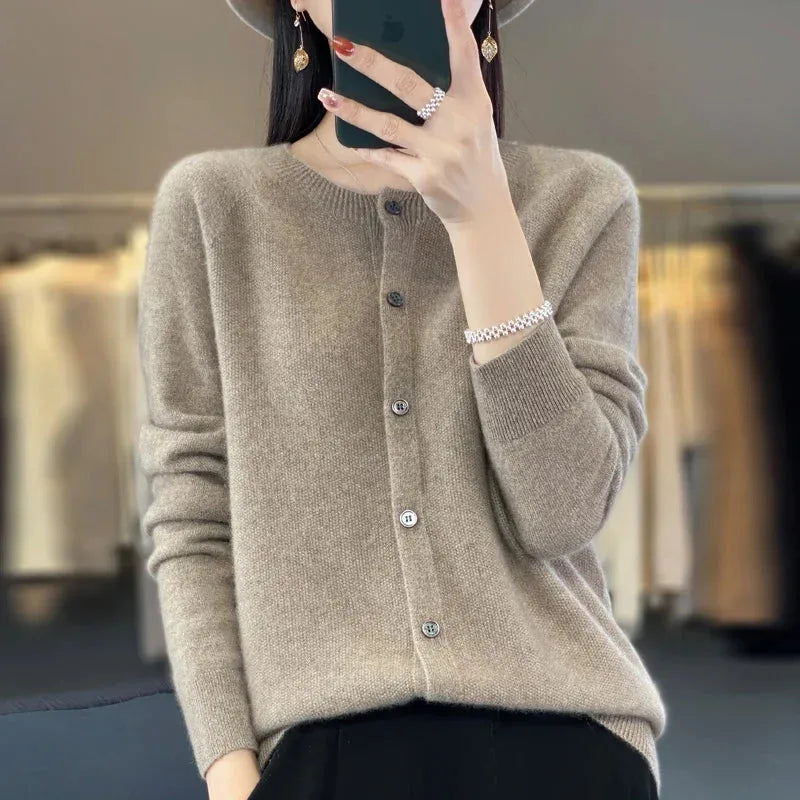 Buttoned Winter Cardigan