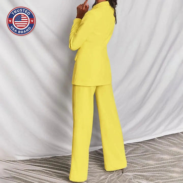 Chic Winter Blazer & Trousers Set