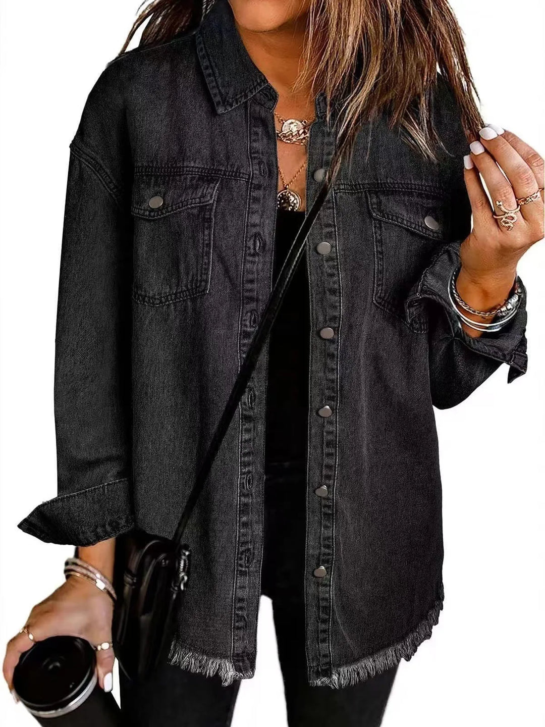 Classic Everyday Winter Denim Jacket