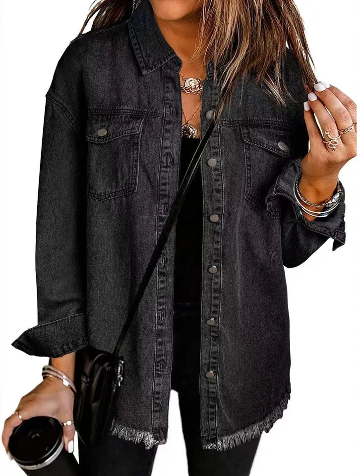 Classic Everyday Winter Denim Jacket