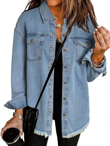 Classic Everyday Winter Denim Jacket
