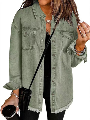 Classic Everyday Winter Denim Jacket