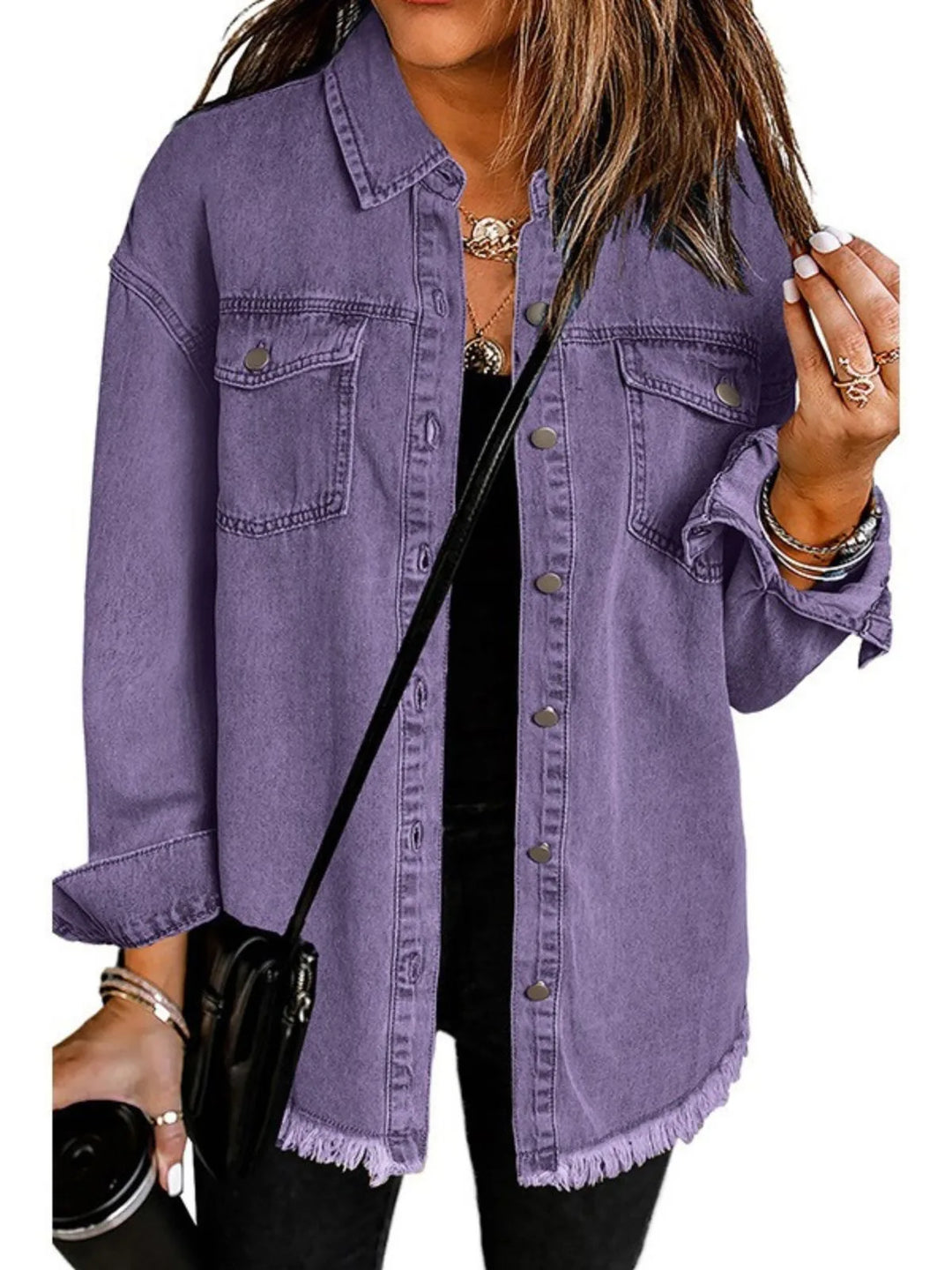 Classic Everyday Winter Denim Jacket