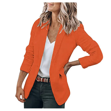 Dames Winter Blazer met Getailleerde Pasvorm