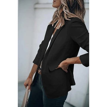 Dames Winter Blazer met Getailleerde Pasvorm