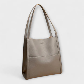 Handmade Leather Bag - Red