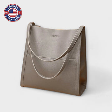 Handmade Leather Bag - Red