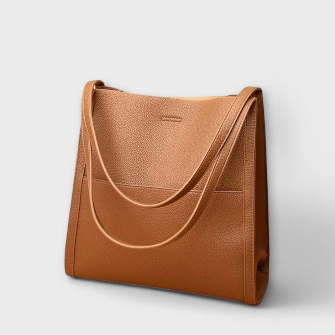 Handmade Leather Bag - Red