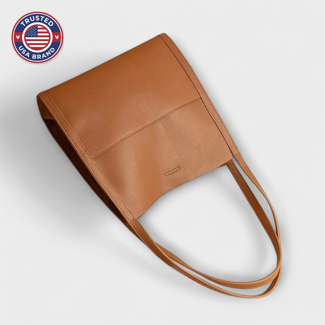 Handmade Leather Bag - Red