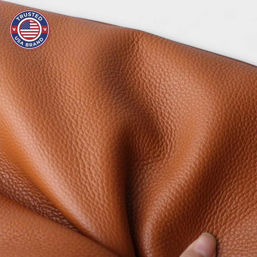 Handmade Leather Bag - Red