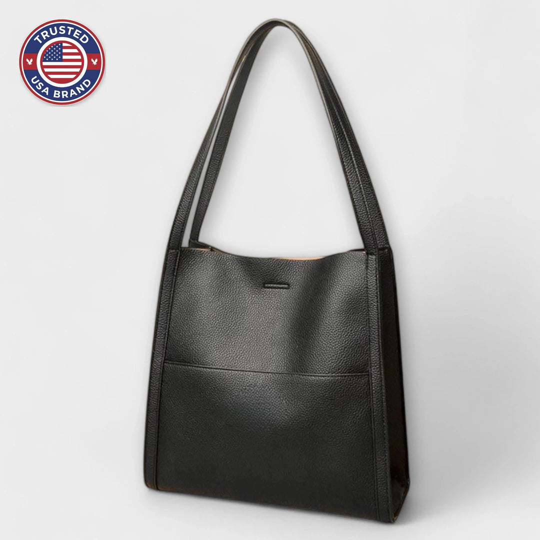 Handmade Leather Bag - Red