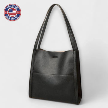 Handmade Leather Bag - Red