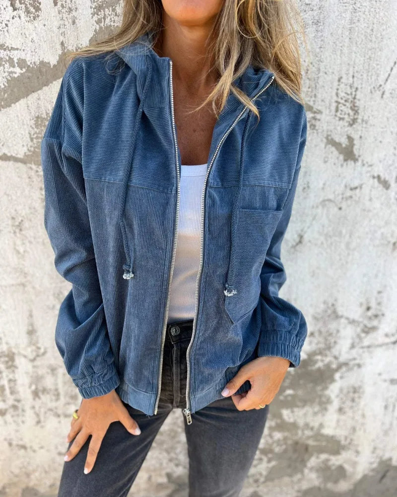 Hooded Zip Winter Jacket