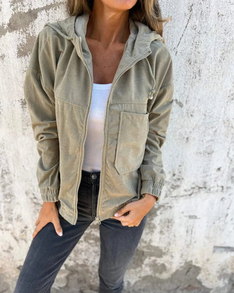 Hooded Zip Winter Jacket